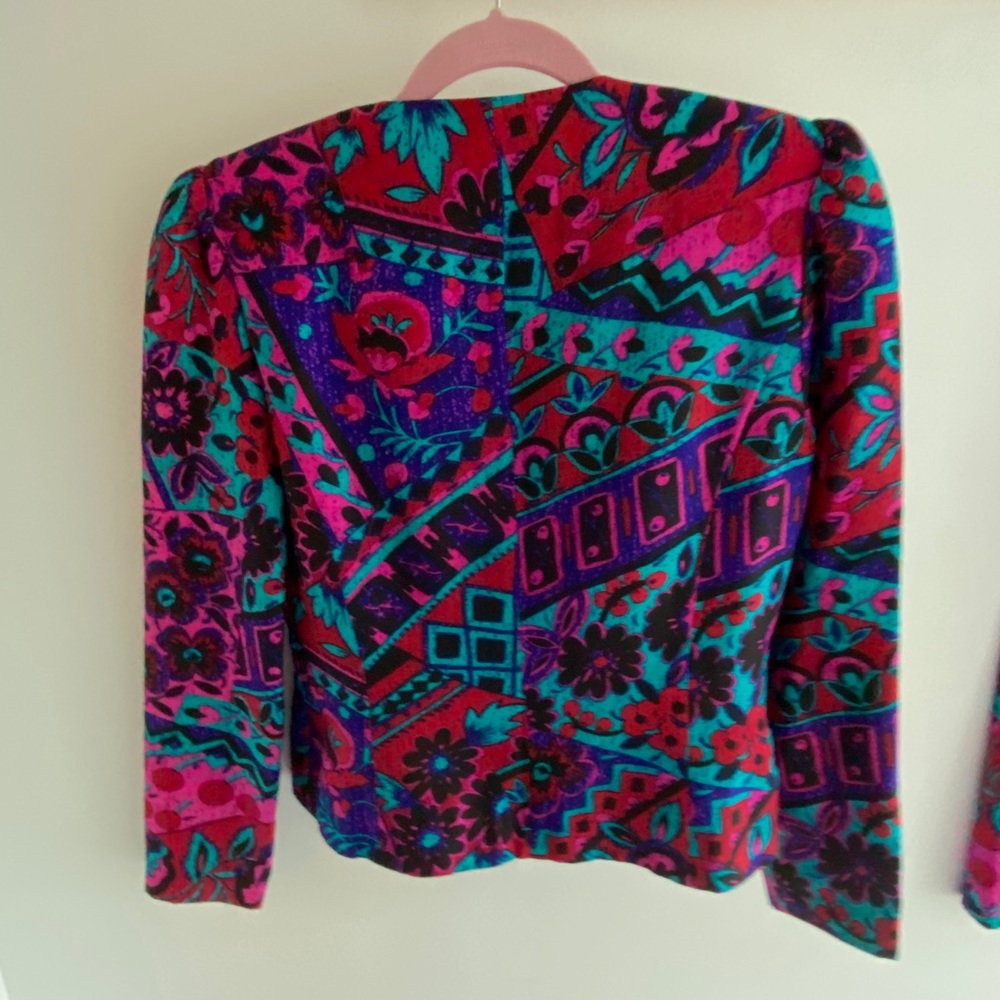 Anne Crimmins for Umi Collection SZ 6, silk blazer and skirt. Vintage. Lovely. - Picture 8 of 15